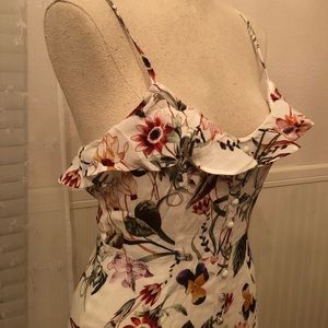 Lulus Floral Print Maxi Dress